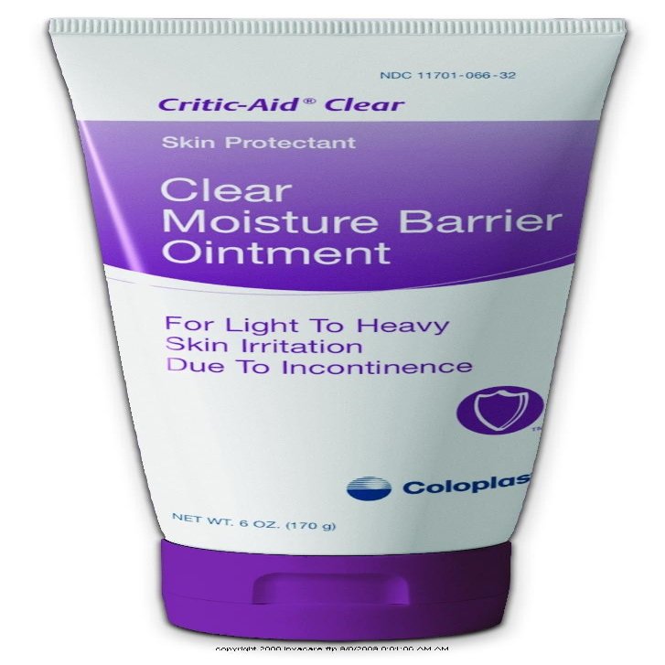 Critic-Aid Clear Moisture Barrier Ointment-Packaging: 6 oz (170 g) Tube - UOM = Each 1