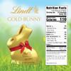 Lindt GOLD BUNNY Milk Chocolate, Hollow Milk Chocolate Candy Bunny, 3.5 oz. Bunny view 2