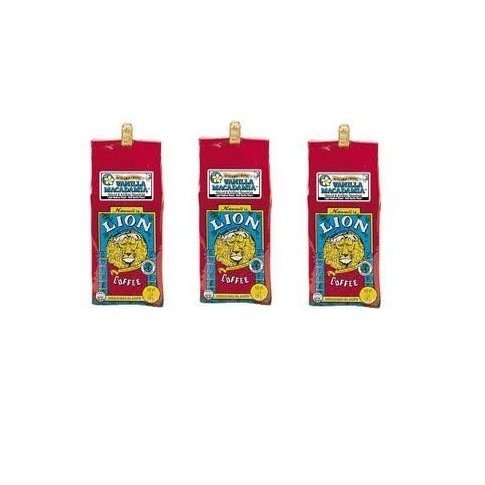 Lion Coffee Vanilla Macadamia 283gX3 bags