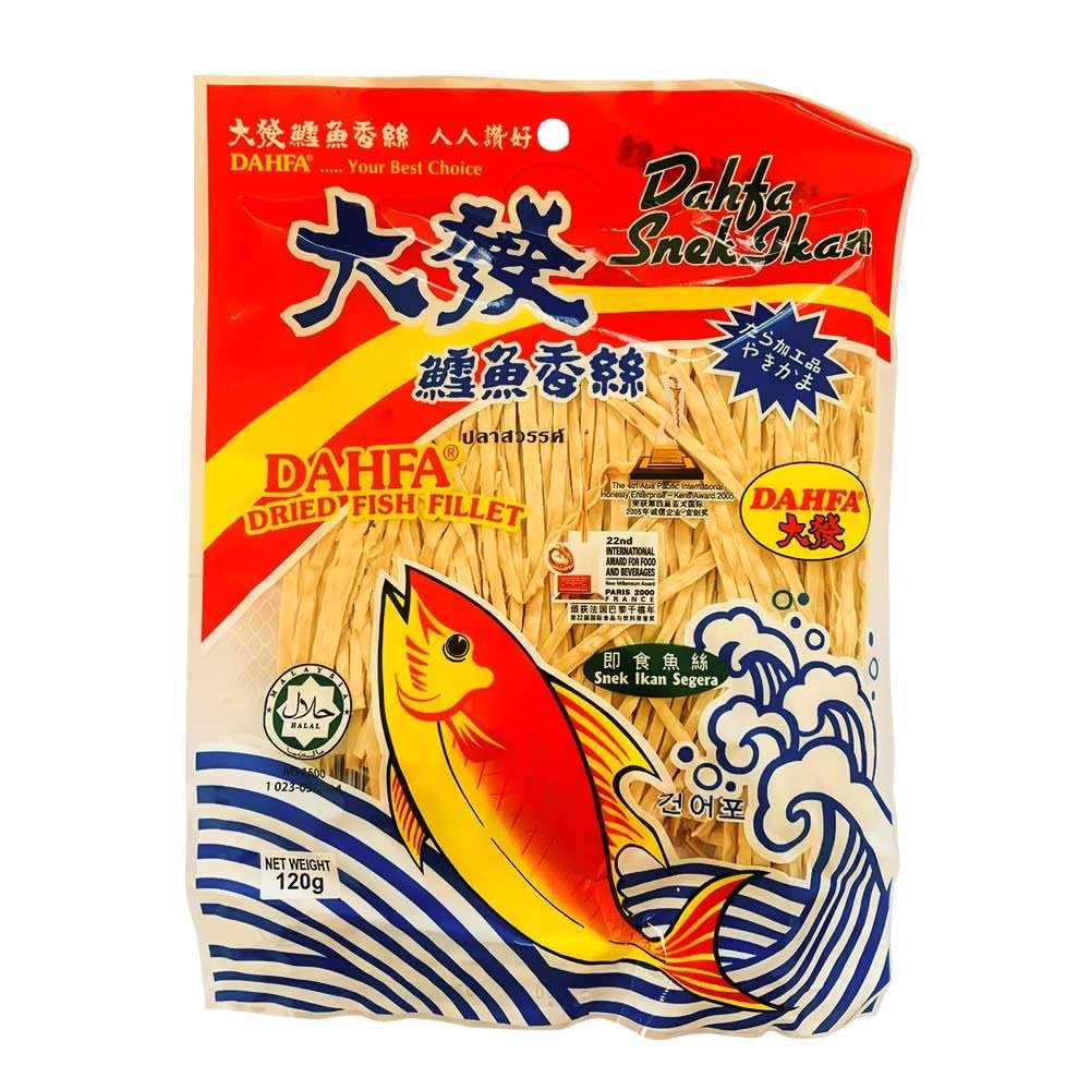Dahfa Fish Snack Strips 120g