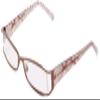 Foster Grant Women's Leelah Rectangular Reading Glasses, Matte Brown/Transparent, 52 mm, +1.25 view 1