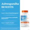 Doctor's Best Ashwagandha with Sensoril, Ayurvedic Herb, Standardized Withania somnifera Extract, Clinically Proven to Support Mental Focus, Cardiovascular Health & Healthy Energy, 125mg, 60 Count view 3