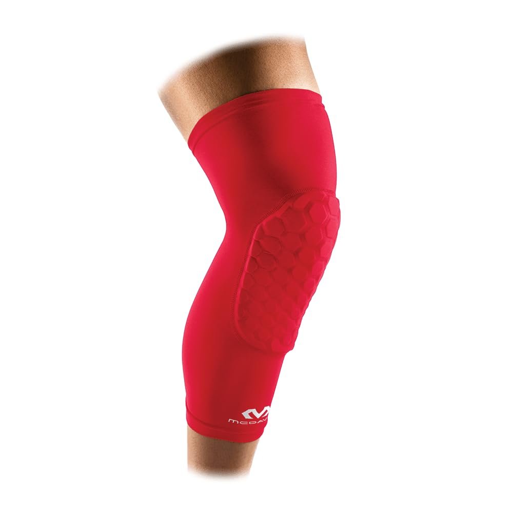 HEX Leg Sleeves/Pair Scarlet / Adult-S