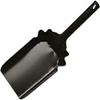 Amig - Manual Dustpan Mod.1 Metal Steel Brown Finish | Resistant and Durable Perfect for Cleaning Dust, Rubber, Ash or Leaves | Dimensions: 145 x 100 mm view 1
