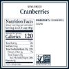 St. Dalfour Semi-Dried Cranberries - 7 oz  All Natural, No Preservatives or Artificial Ingredients - Made in France - 100% From Fruit view 2
