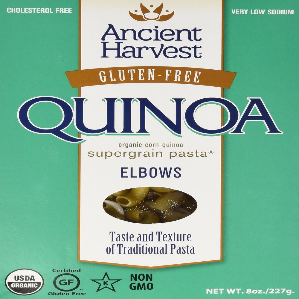 Ancient Harvest Quinoa Pasta, Elbows, 8 Ounce
