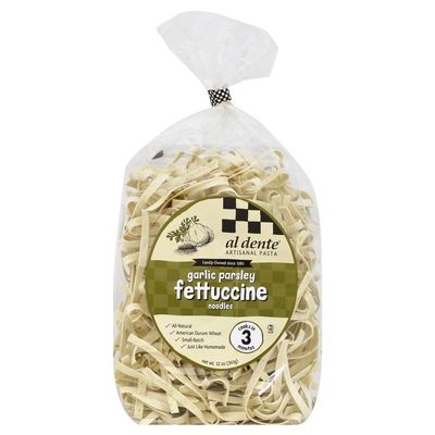 Al Dente Garlic Parsley Fettuccine, 12-Ounce Bag (Pack of 2)