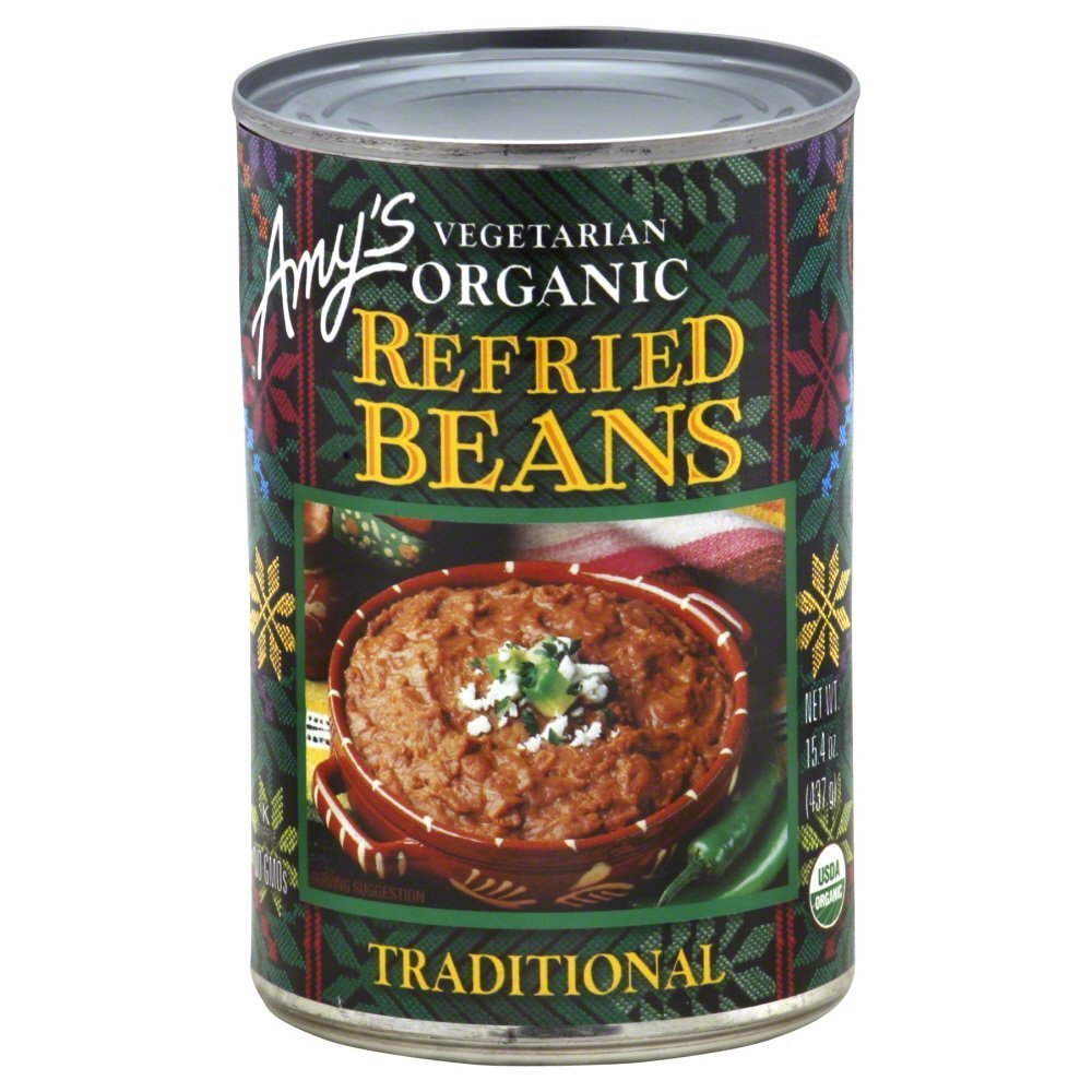 Amy's Vegetarian Organic Refried Beans Traditional - 15.4 oz