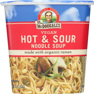 Dr. McDougall's Noodle Soup Hot and Sour - 1.9 oz
