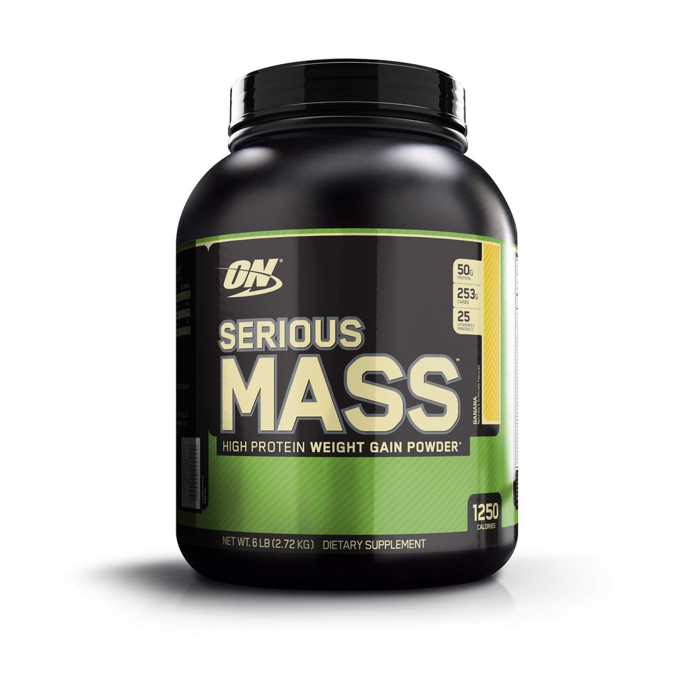 Health & Beauty Optimum Nutrition Serious Mass, Banana, 6 lb (2.72 kg)