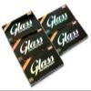 5 booklets x GLASS Clear Rolling paper size 1 1/4-100% Natural - 250 papers view 1