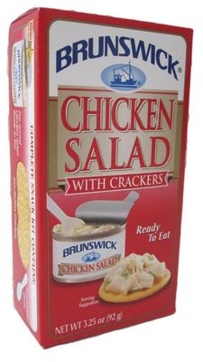 Chicken Salad w/ Crackers Ready To Eat 6pk