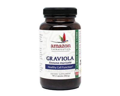 AMAZON THERAPEUTICS Graviola 100 Capsules, 0.02 Pound
