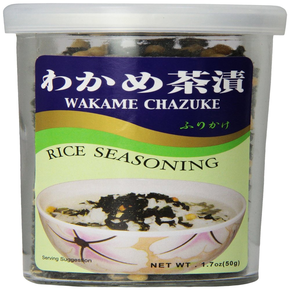 JFC Wakame Chazuke Furikake Rice Seasoning, 1.7 Ounce (Pack of 30)