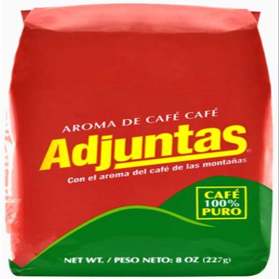Adjuntas Ground Coffee, 100% Pure, Medium Roast, 8 Ounce (Pack of 1)