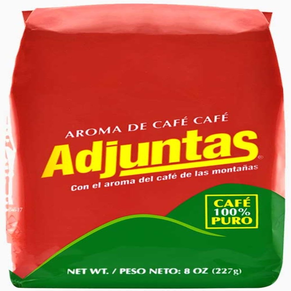 Adjuntas Ground Coffee, 100% Pure, Medium Roast, 8 Ounce (Pack of 1)