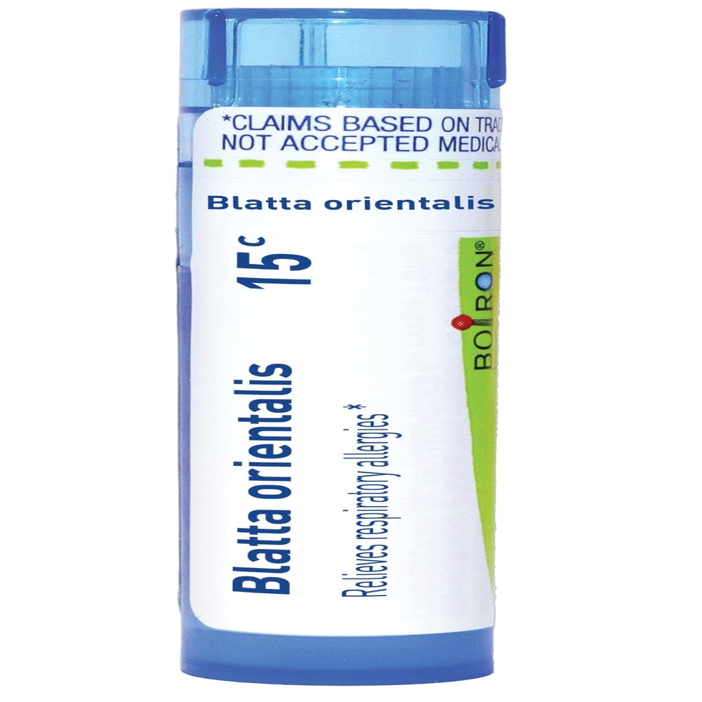 Boiron Blatta orientalis 15C for Respiratory Allergies - 80 Pellets