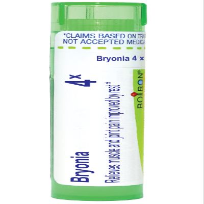 Boiron Bryonia 4X Homeopathic Medicine for Muscle & Joint Pain - 80 Pellets