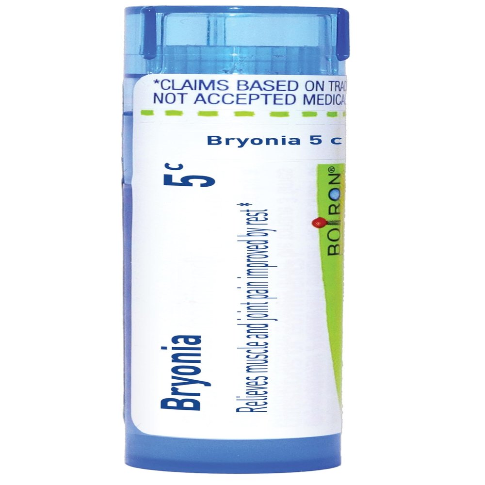 Boiron Bryonia 5C Homeopathic Medicine for Muscle & Joint Pain - 80 Pellets