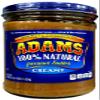 Adams 100% Natural CREAMY PEANUT BUTTER 36oz (2 Pack) view 1