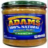 Adams 100% Natural CRUNCHY PEANUT BUTTER 36oz (2 Pack) view 1