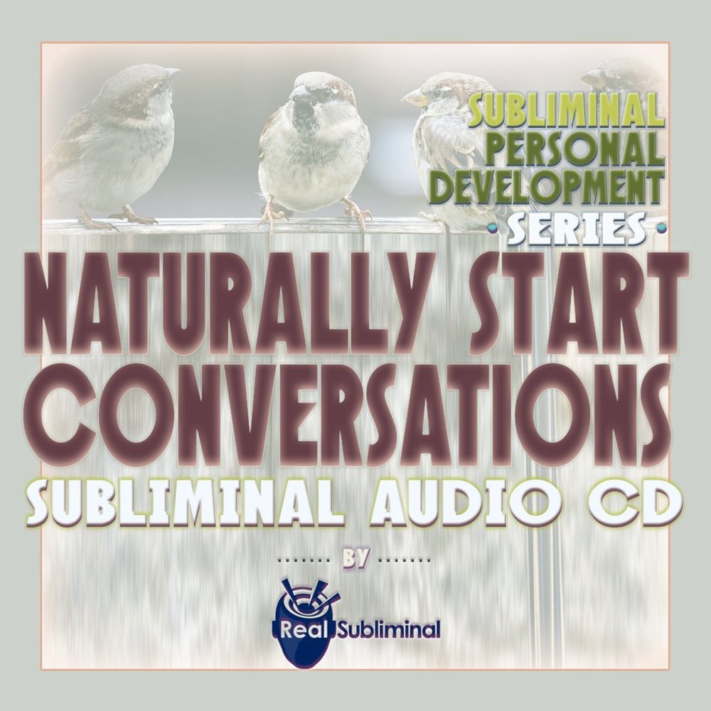 Personal Development Series: Naturally Start Conversations Subliminal Audio CD