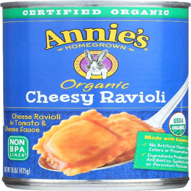 Annie's Cheesy Ravioli 36x 15 Oz