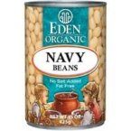 Eden Foods Navy Beans Can 24x 15 Oz