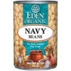 Eden Foods Navy Beans Can 24x 15 Oz