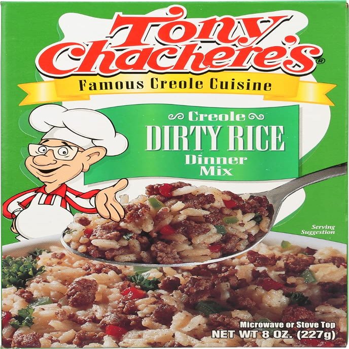 Tony Chachere's Dirty Rice Mix 48x 8 Oz