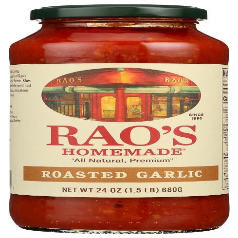 Rao's Homemade Roasted Garlic Sauce 36x 24OZ