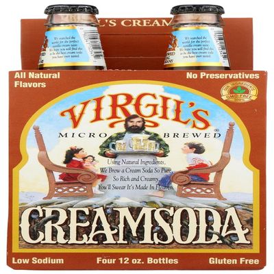 Virgil's Creme Soda 18x 4Pack