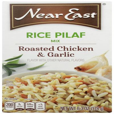 Near East Roasted Chicken & Garlic Pilaf 36x 6.3 Oz
