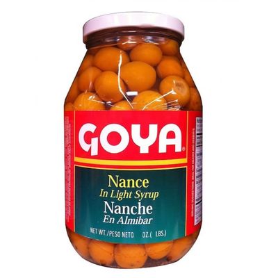 Goya Nance In Light Syrup, 32 Ounce