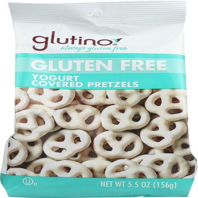 Glutino Yogurt Cov Pretzels 48x 5.5OZ