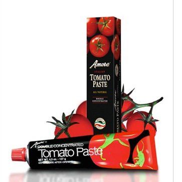 Amore Sun Dried Tomato Paste Tube 24x 2.8 Oz