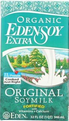 Eden Foods Original Edensoy Extra 24x 32 Oz