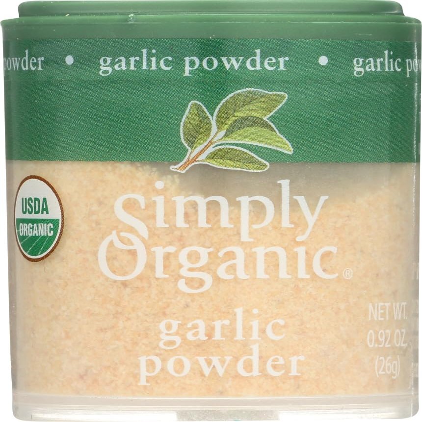 Simply Organic Mini Garlic Powder 24x .92 Oz