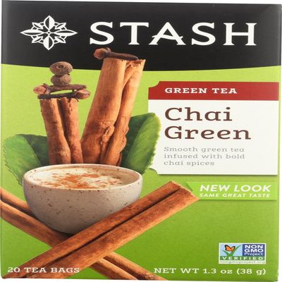 Stash Tea Green Chai Premium Tea 18x 20 CT