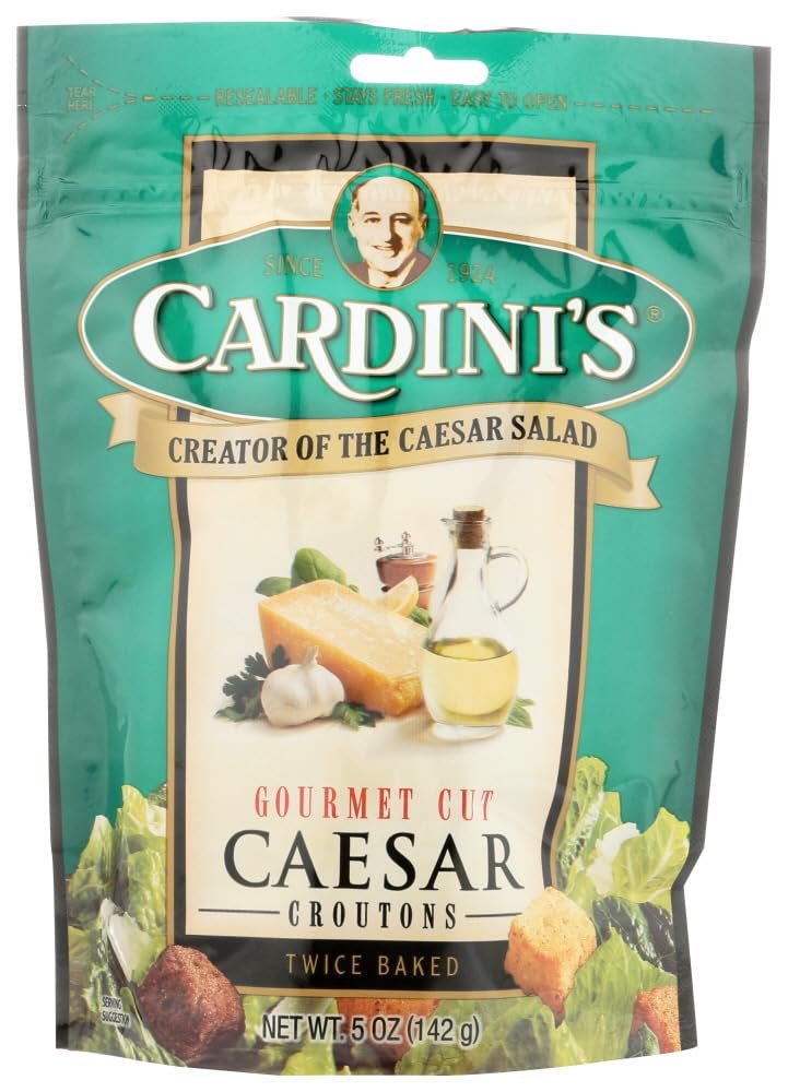 Cardini Gourmet Cut Caesar Croutons 36x 5Oz