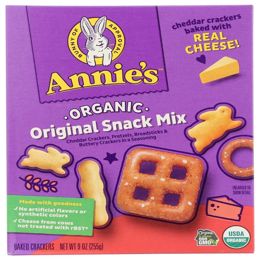 Annie's Homegrown Bunnies Snack Mix 36x 9 Oz