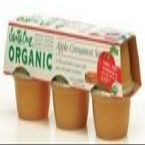 Santa Cruz Organic Cinnamon Applesauce 24x 6x4 Oz