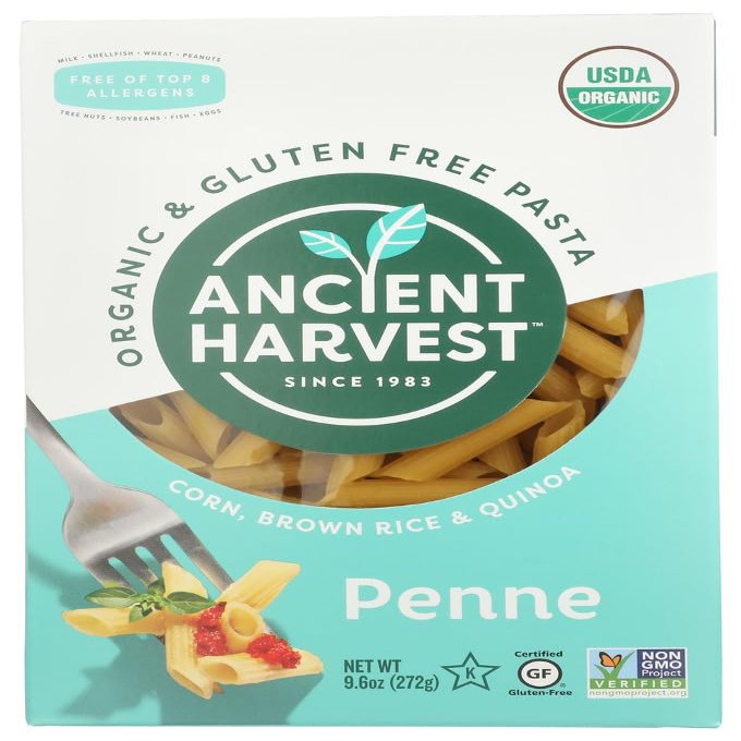 Ancient Harvest Ancnt Quinoa Penne GF 48x 8OZ