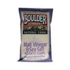 Boulder Canyon Malt Vinegar Potato Chips 36x 5 Oz