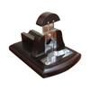Prestige Import Group - Table Top Guillotine Cigar Cutter - Color: Dark Walnut view 1