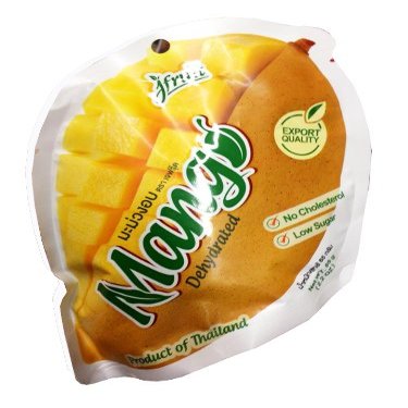 Dehydrated Mango J Fruit No Cholesterol and Low Sugar Net Wt. 65g or 2.29 Oz