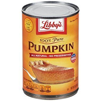 Libby's 100% Pure Pumpkin, 15 Ounce (Pack of 4)