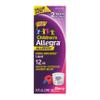 Allegra Children's 12-Hour Allergy Relief Liquid, Non-Drowsy Indoor and Outdoor Allergy Medicine, 30 mg Fexofenadine HCI Antihistamine for Kids, Berry Flavor, 8 oz view 1