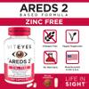 Viteyes AREDS 2 Zinc Free Macular Support, Natural Allergen Free Capsules with Vitamin E, Vitamin C, Lutein & Zeaxanthin, No Zinc, No Copper, Eye Doctor Trusted, Manufactured in The USA, 180 Ct view 4