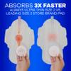 Always Ultra Thin Pads with Wings, Size 2, Long Super, 58 Count view 4